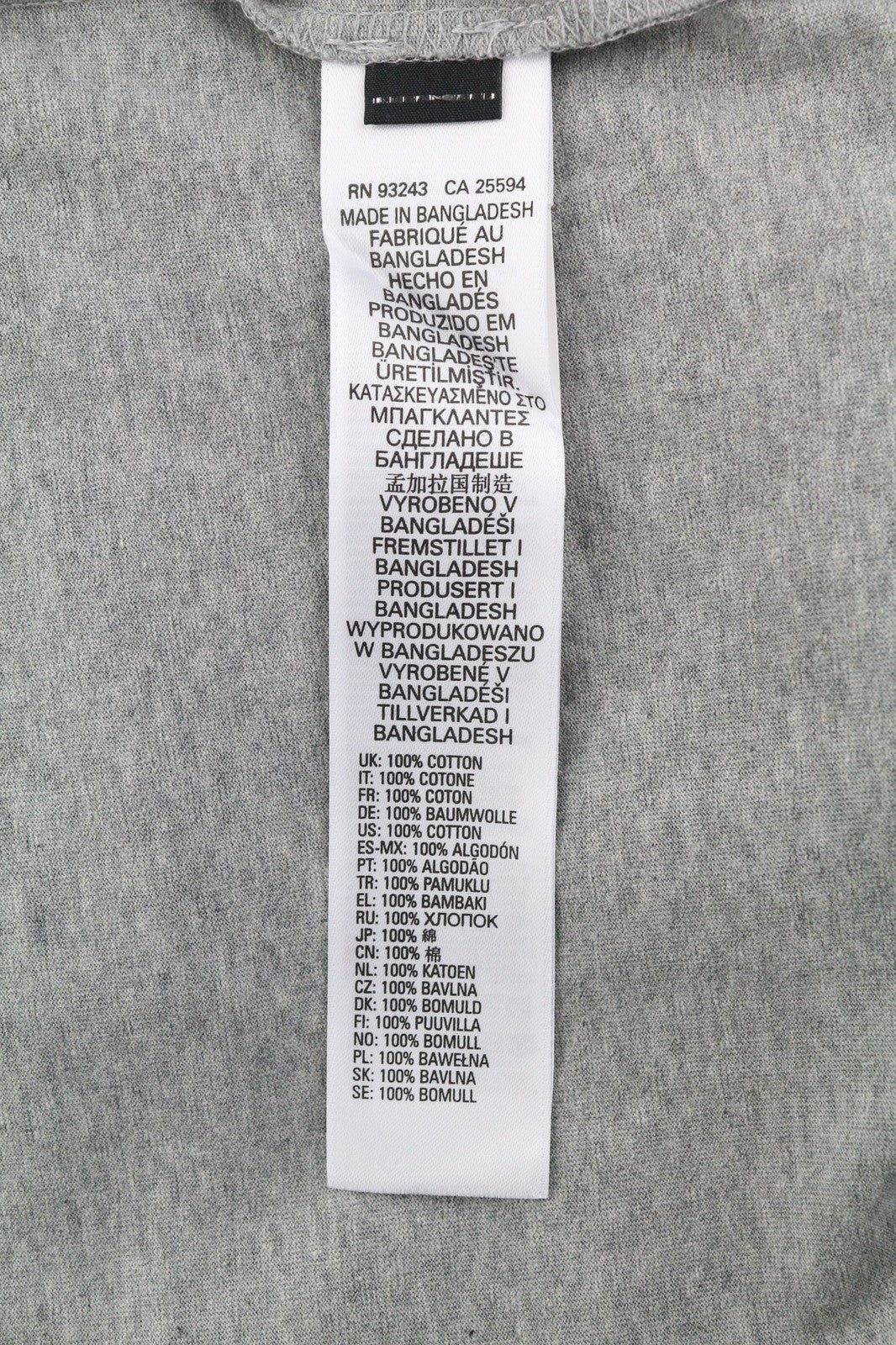 DIESEL T-Diego-K46 Mens T-Shirt XL Short Sleeve Crew Collar Melange Grey Casual