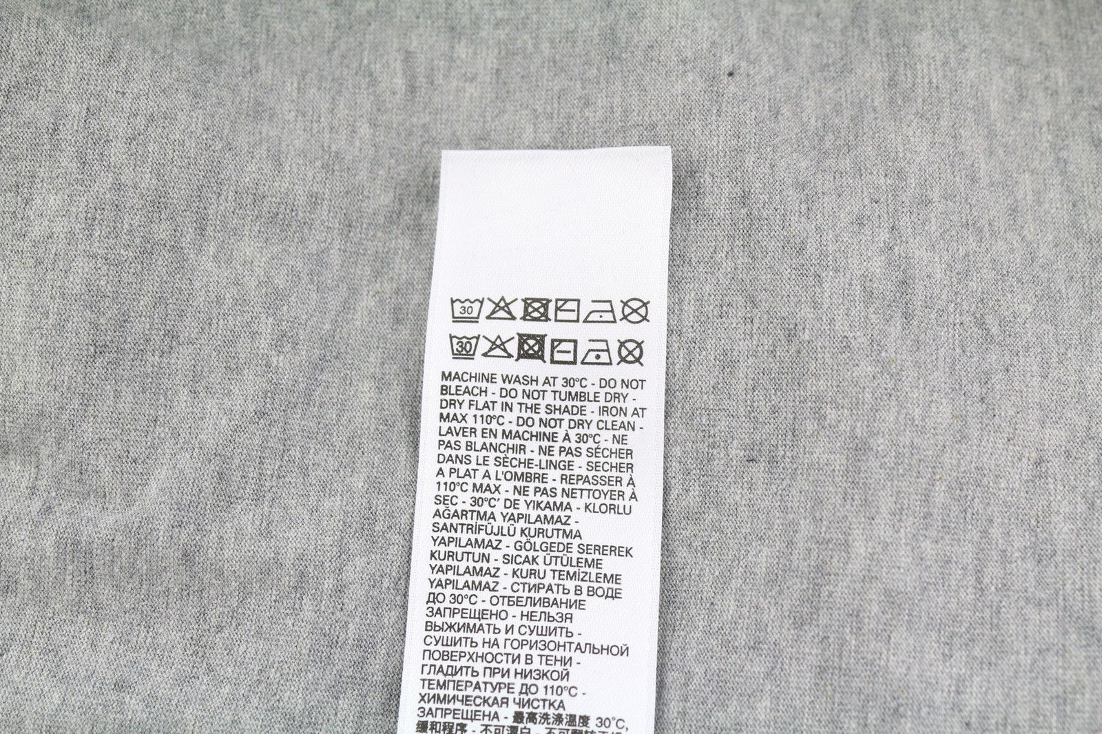 DIESEL T-Diego-K46 Mens T-Shirt XL Short Sleeve Crew Collar Melange Grey Casual