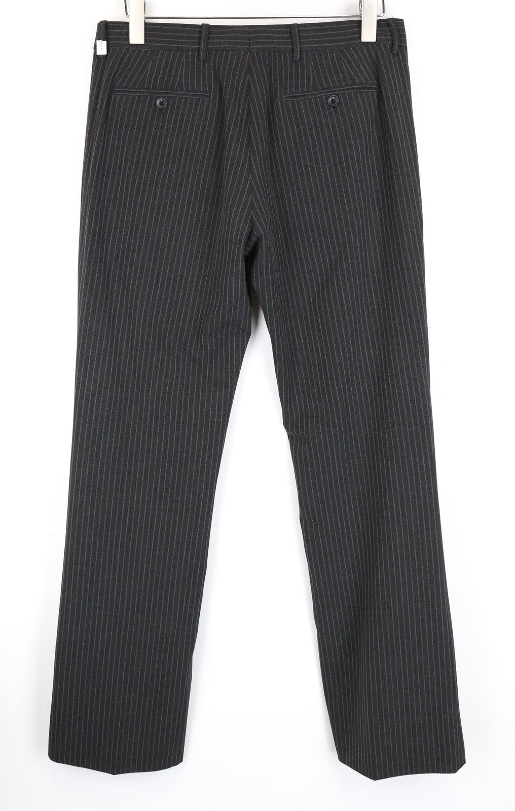 RICHMOND Men's Trousers 48 Striped Chino Styled Straight Fit Zip-Fly Formal