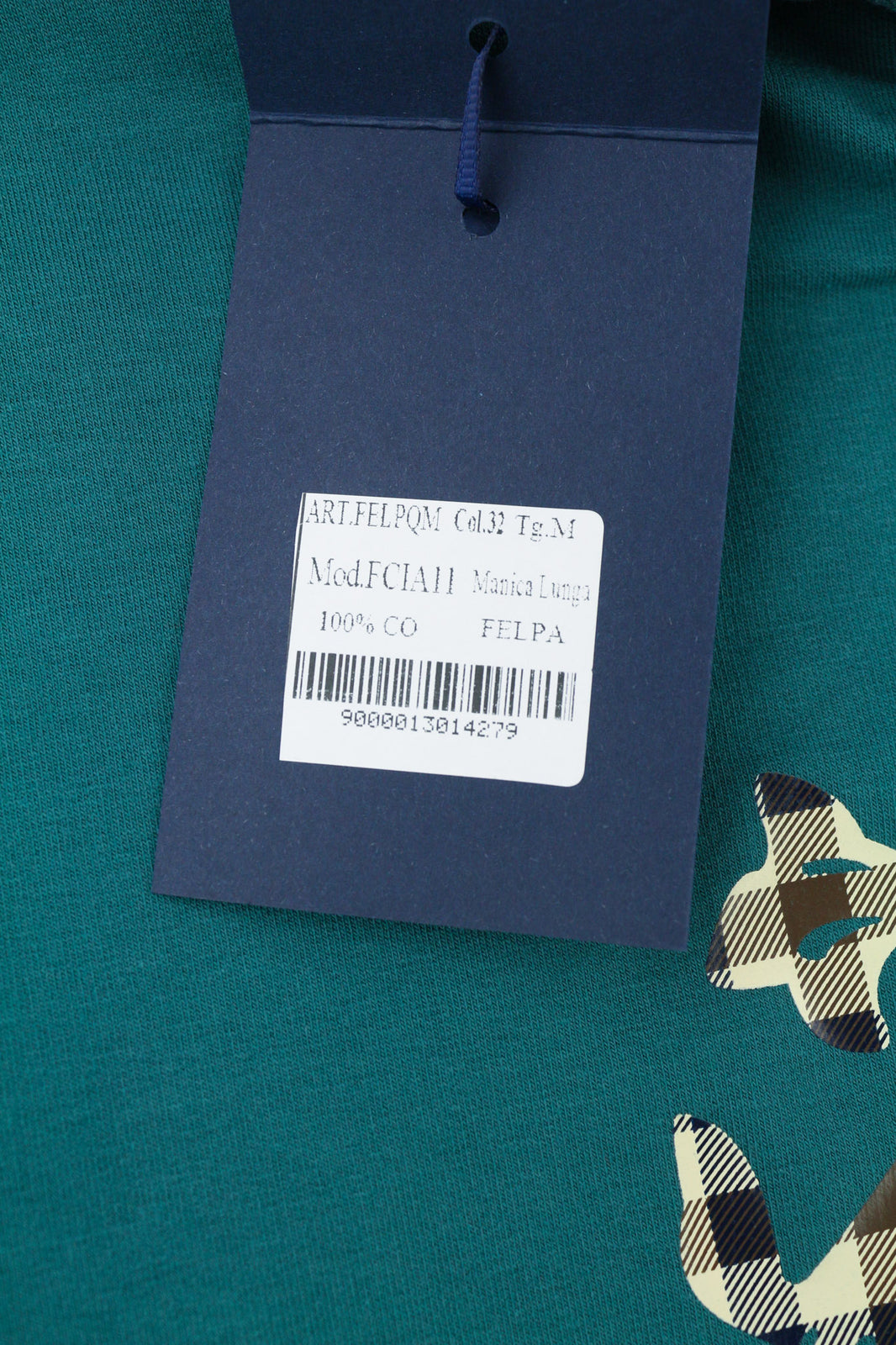 AQUASCUTUM FCIA11 Men Hoodie M Dark Green Kangaroo Hooded Pullover Straps Logo