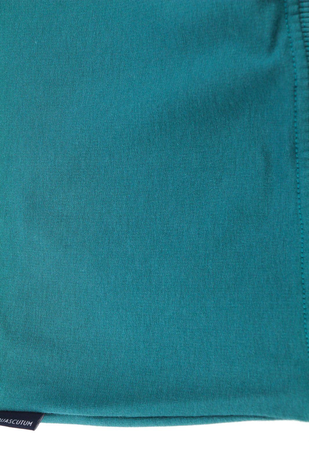 AQUASCUTUM FCIA18 Men Hoodie M Dark Green Kangaroo Hooded Pullover Straps Logo