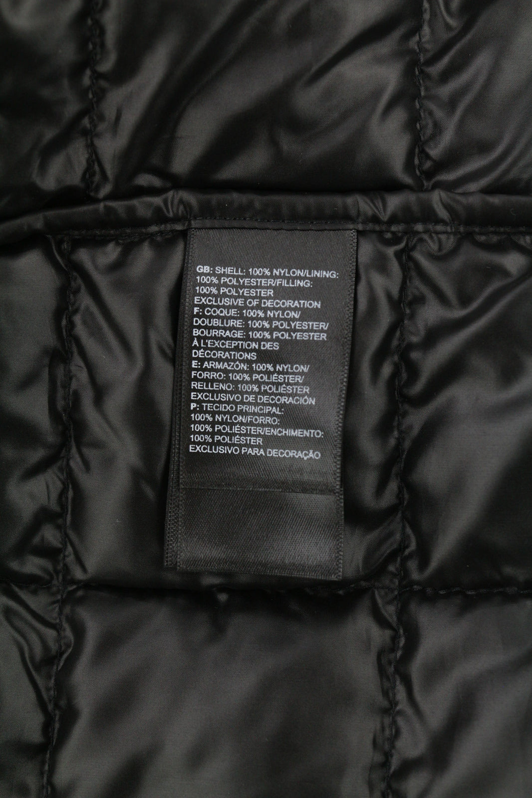 THE NORTH FACE ThermoBall Eco Men Jacket M Black Quilted Insulated Logo Lined