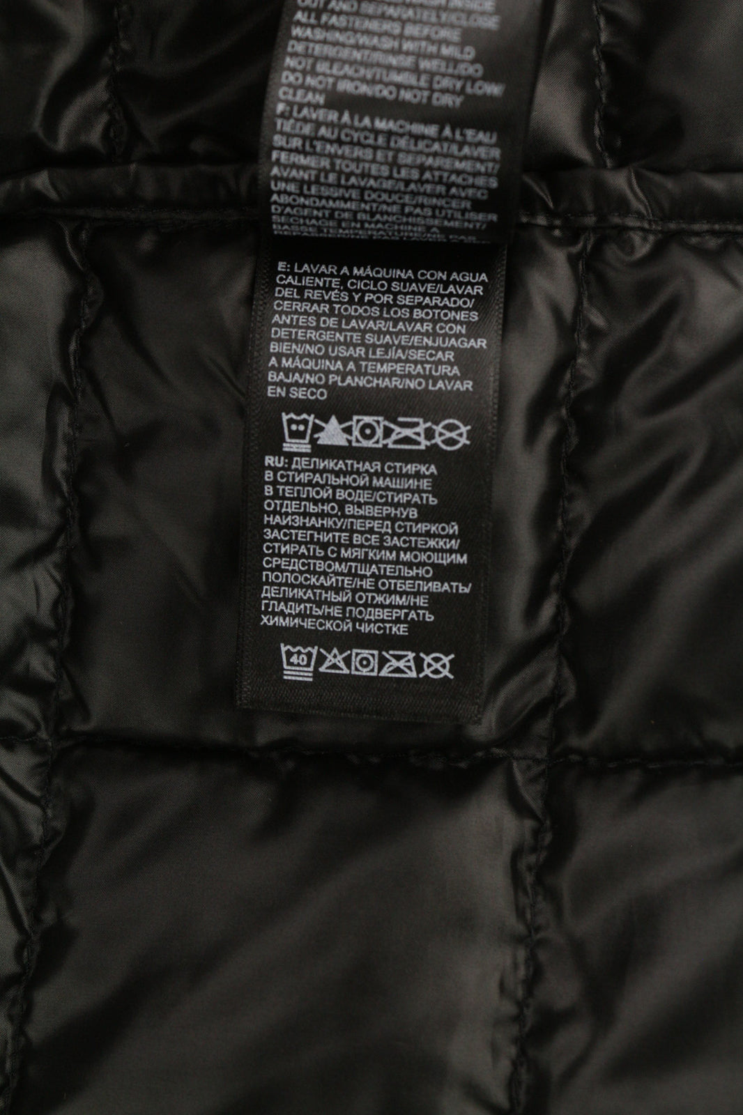 THE NORTH FACE ThermoBall Eco Men Jacket M Black Quilted Insulated Logo Lined