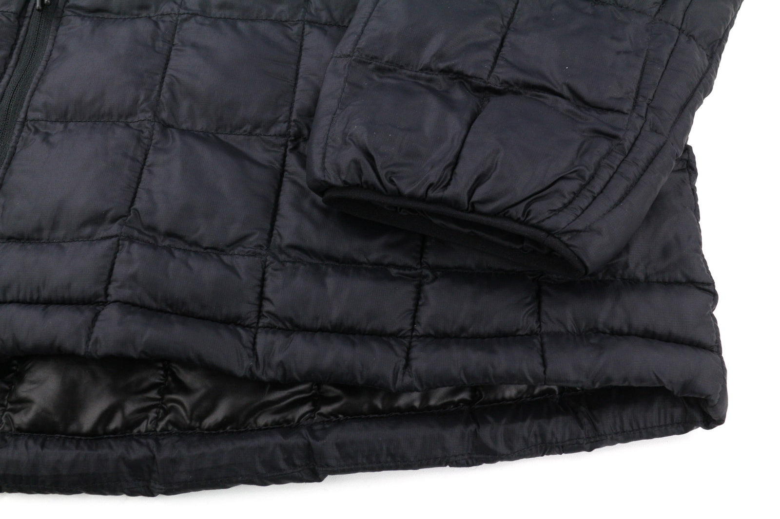 THE NORTH FACE ThermoBall Eco Men Jacket XL Black Logo Insulated Quilted Zip