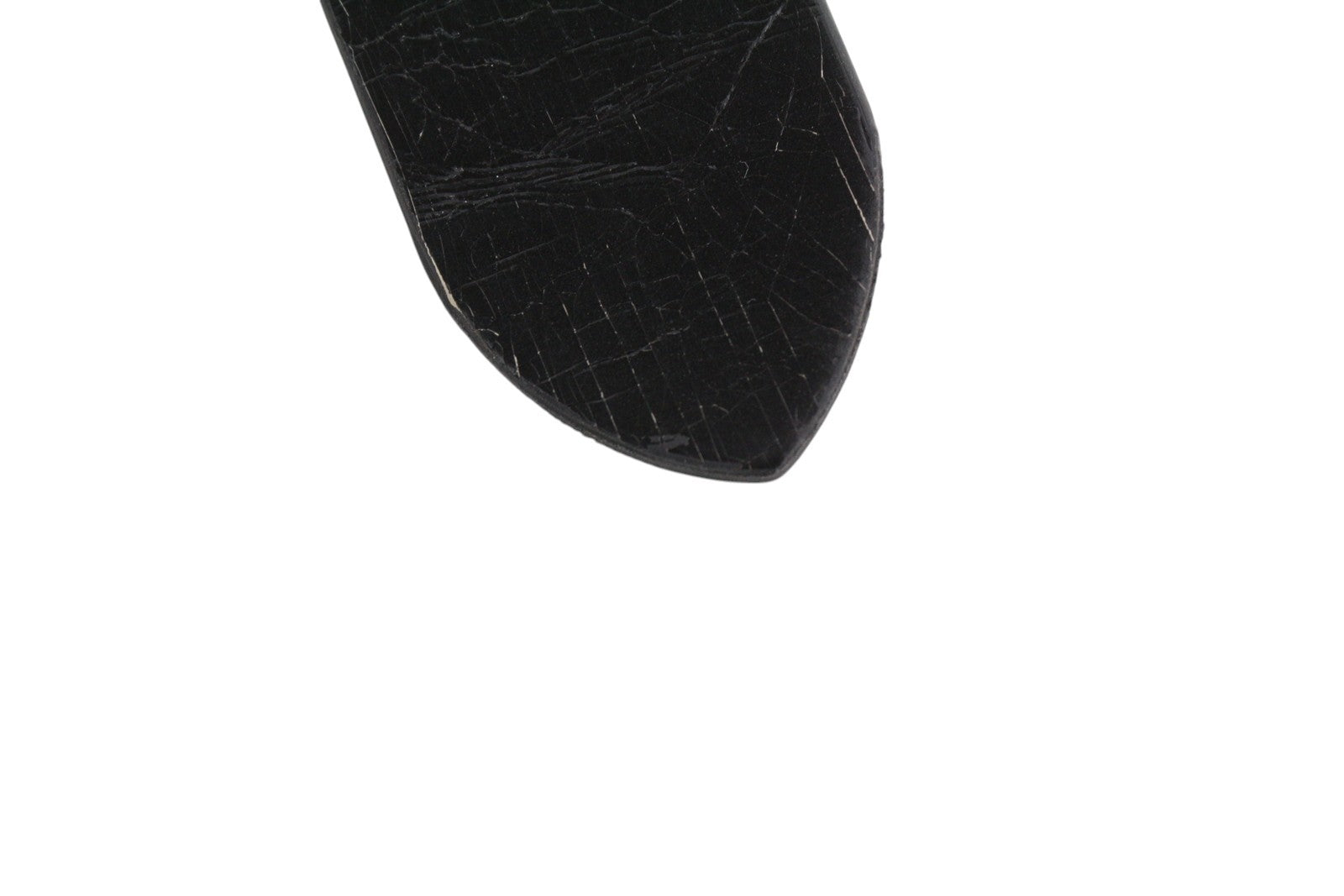 DIESEL B-Photo Men Belt 95 CM Black Leather Silver Tone Buckle Reversible Casual