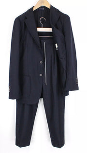 SUITSUPPLY Havana Men's Suit UK38R Navy Slim Wool 2-Piece Single-Breasted