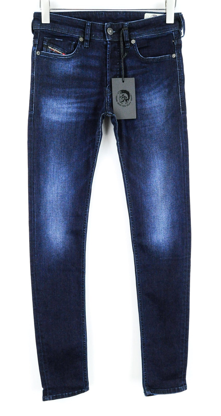 DIESEL Sleenker-X 083AG Mens Jeans W28/L32 Slim Skinny Cotton Stretch Jeans Blue