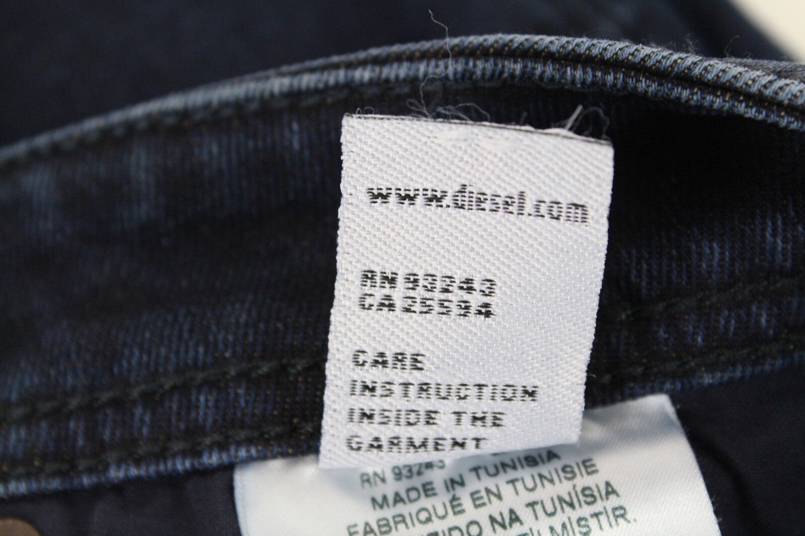 DIESEL Belther-R R8LC4 Men's Blue Jeans W28/L30 Regular Slim Tapered Stretch