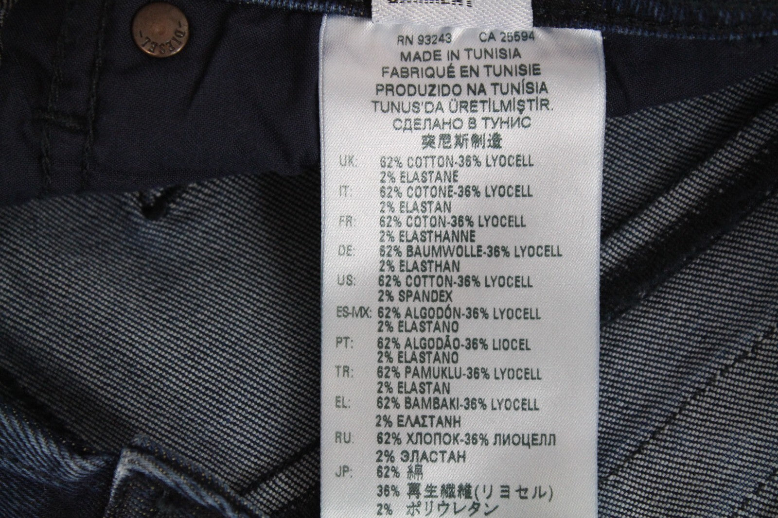 DIESEL Belther-R R8LC4 Men's Blue Jeans W28/L30 Regular Slim Tapered Stretch