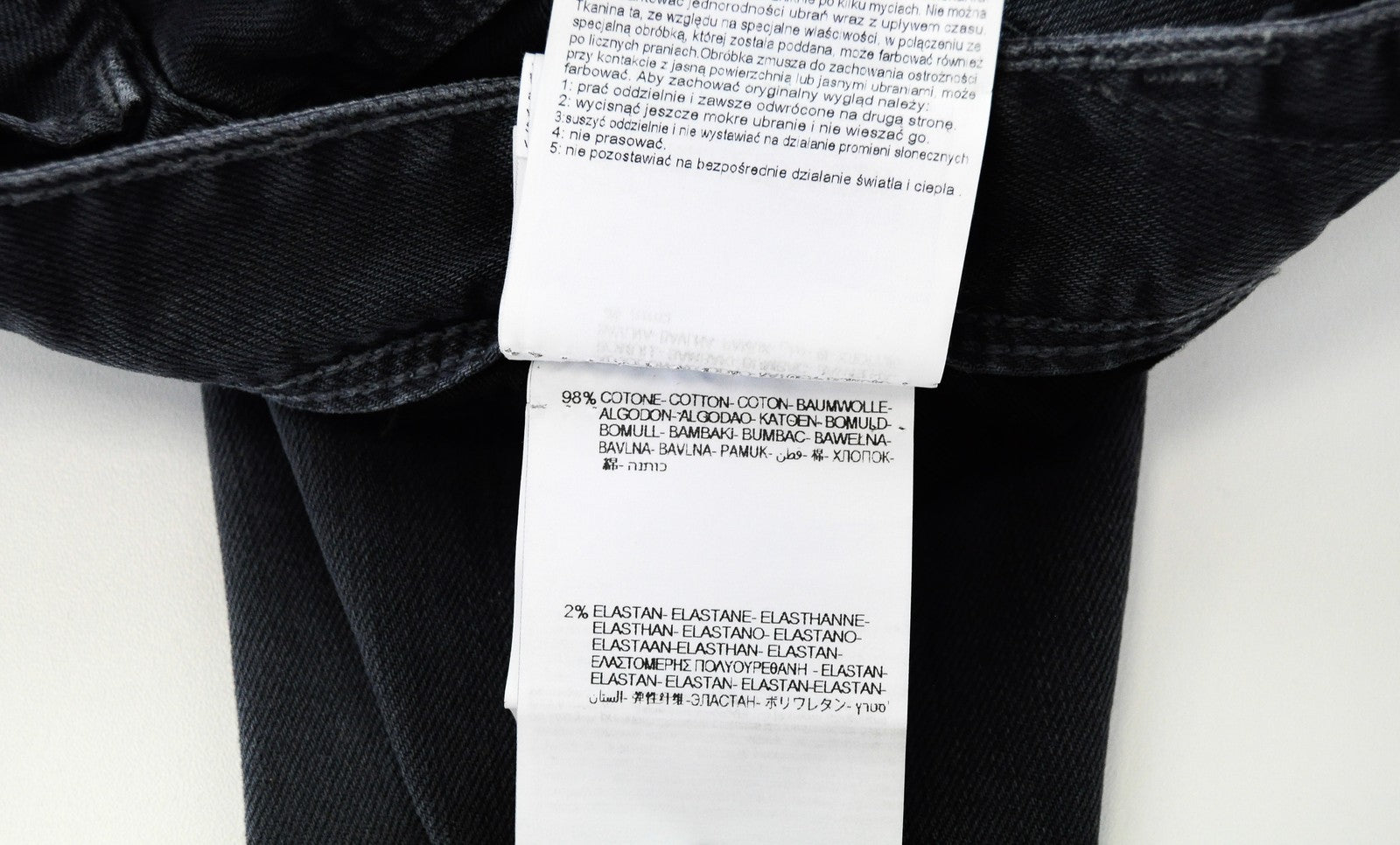 REPLAY Anbass Men's Jeans W30/L34 Slim Greyish Blue Stretch Cotton 5-Pocket