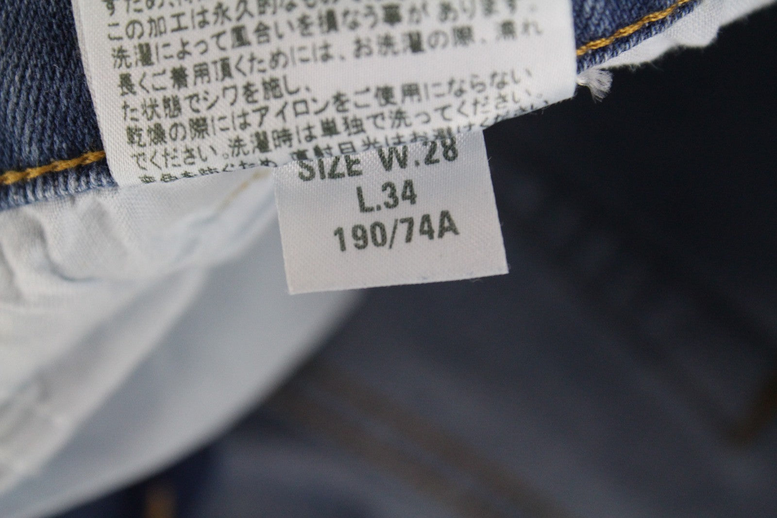 DIESEL Tepphar-X R8XA3 Men's Blue Jeans W28/L34 Slim Carrot Fit Washed Stretch