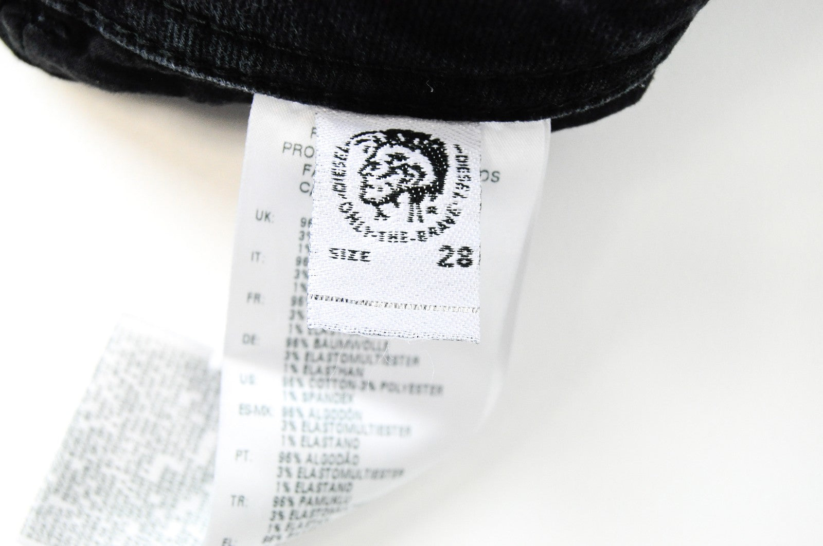 DIESEL Thommer 084NK Mens Jeans W28/L30 Slim Skinny Navy Stretchy 5-Pocket