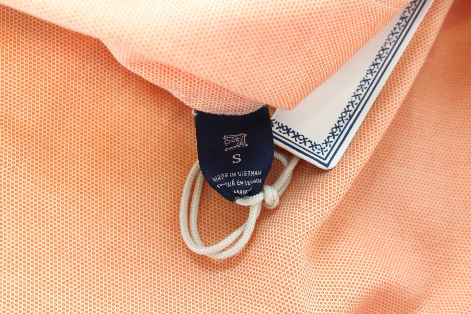 SCOTCH & SODA Ams Couture Men's Shirt S Orange Cotton Washed Long Sleeve Top