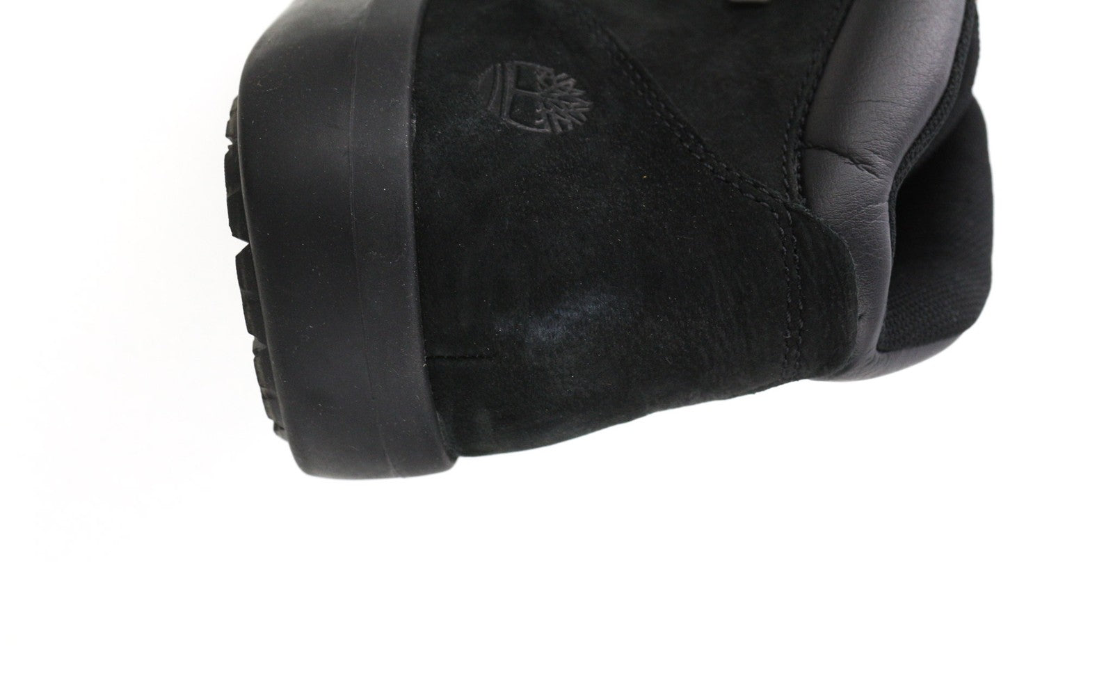 TIMBERLAND A245M Mens Boots EU46 EU47.5 Black Leather Almond Toe Lace Up ReBOTL