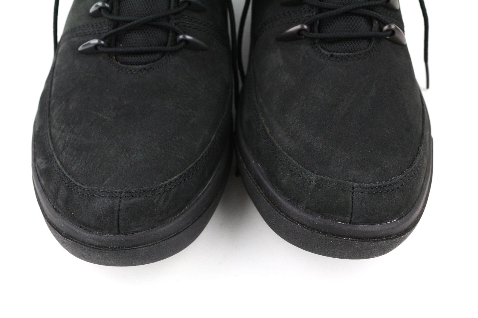 TIMBERLAND A245M Mens Boots EU46 EU47.5 Black Leather Almond Toe Lace Up ReBOTL