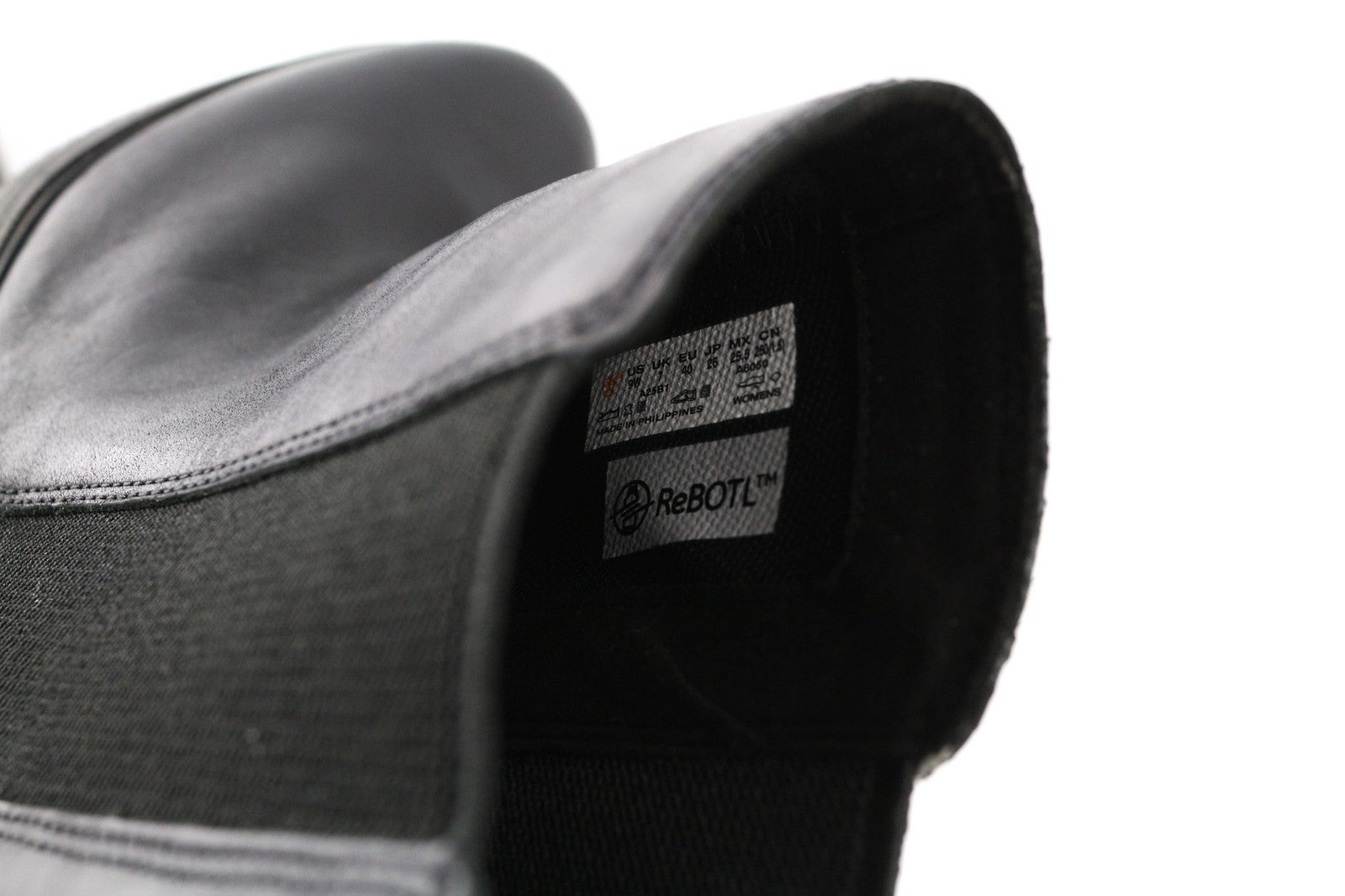 TIMBERLAND A25B1 Womens Boots EU39 EU40 Black Leather Heel Almond Toe  ReBOTL