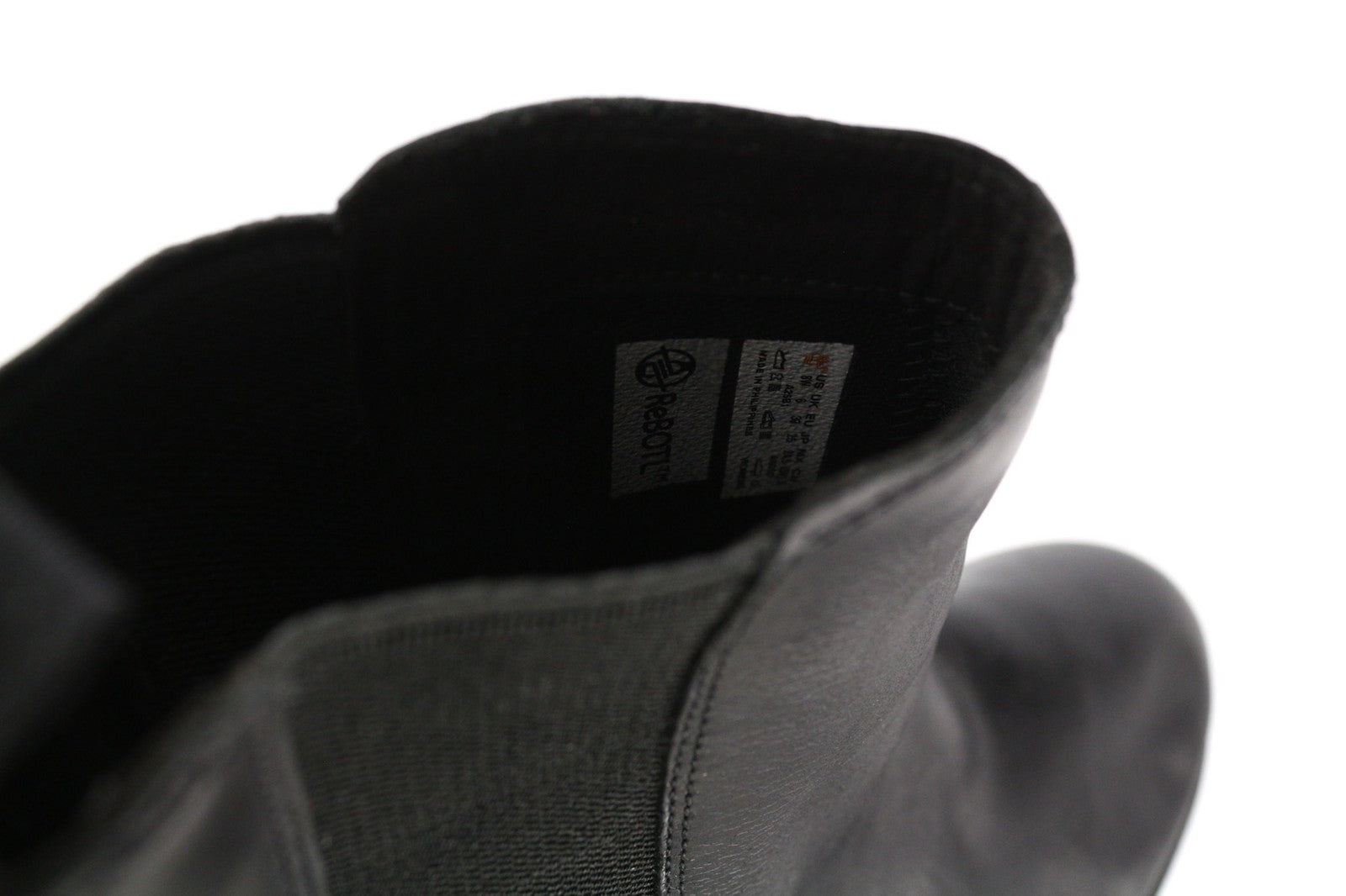 TIMBERLAND A25B1 Womens Boots EU39 EU40 Black Leather Heel Almond Toe  ReBOTL