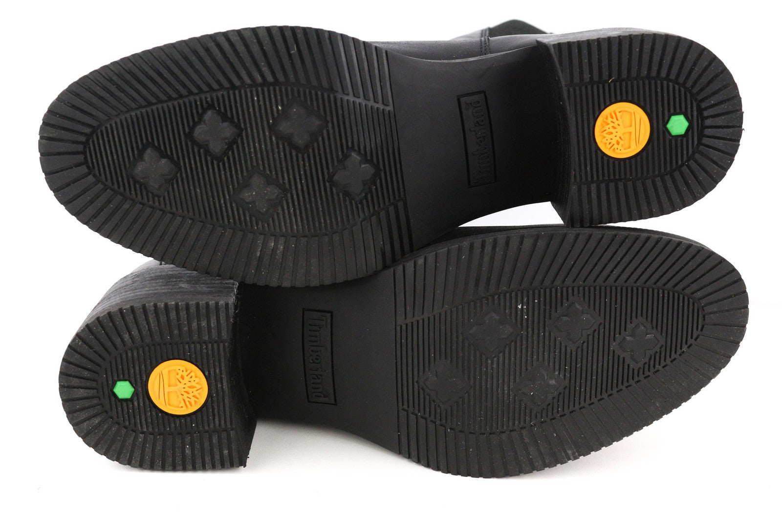 TIMBERLAND A25B1 Womens Boots EU39 EU40 Black Leather Heel Almond Toe  ReBOTL