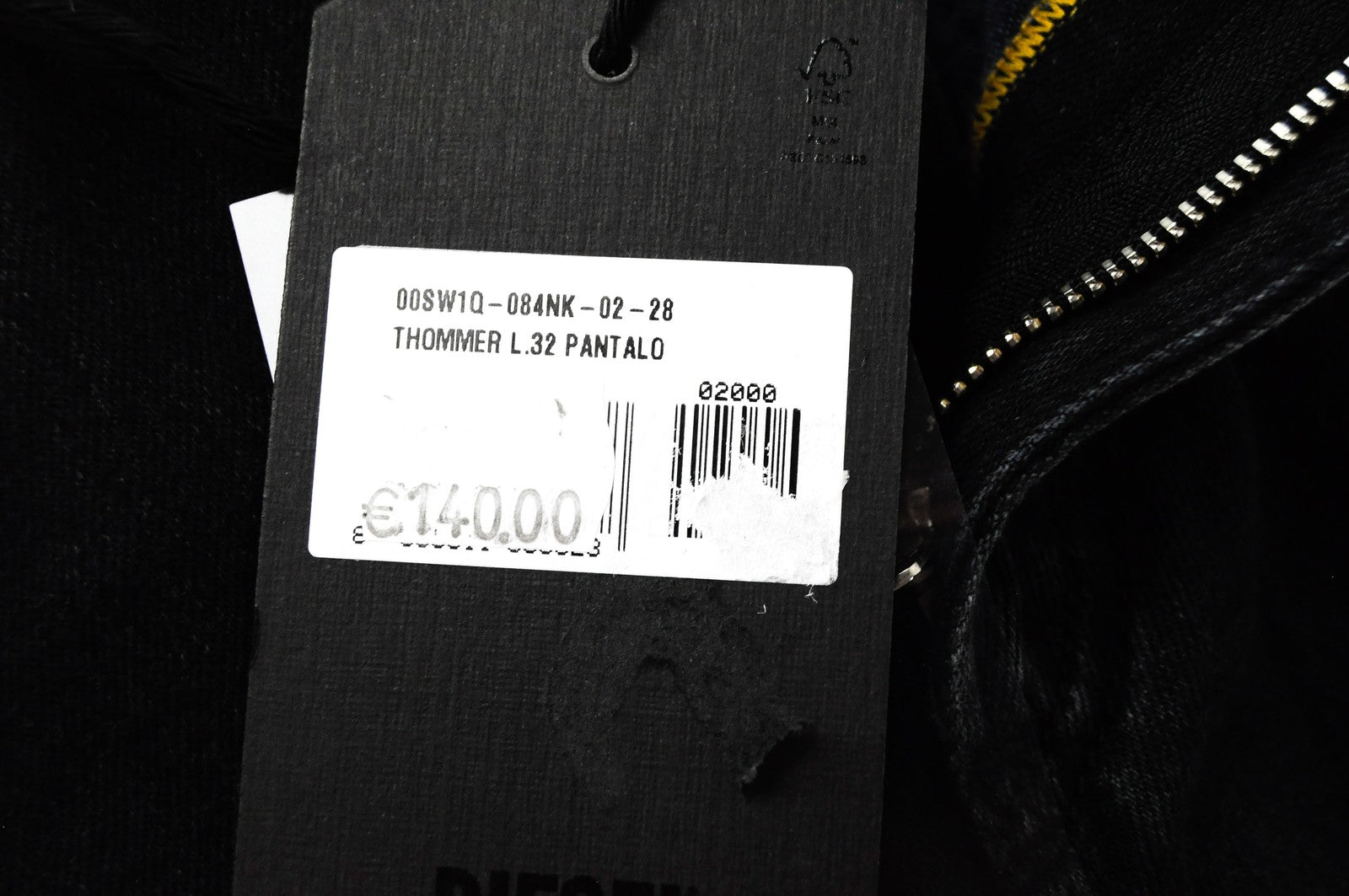 DIESEL Thommer 084NK Mens Jeans W28/L32 Slim Skinny  Navy Stretchy Jeans