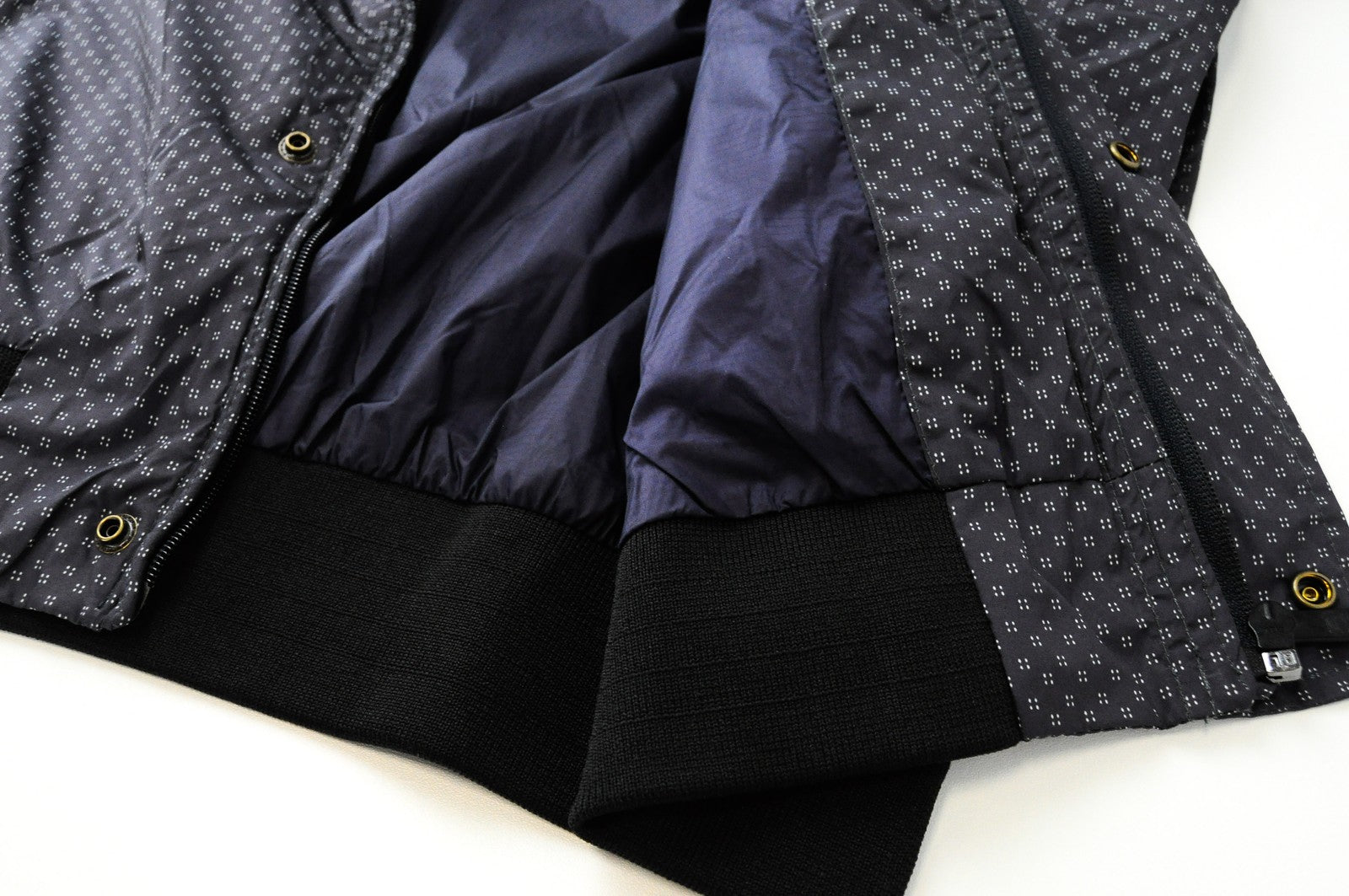 SCOTCH & SODA Ams Couture Men's Jacket M Dark Grey Lined Patterned Long Sleeve