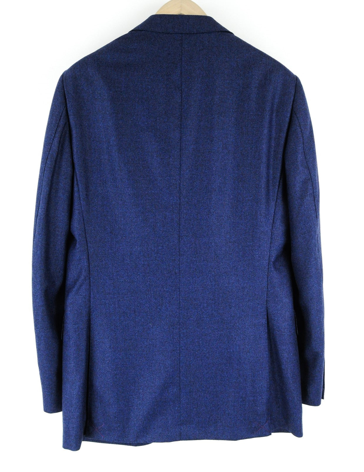 SUITSUPPLY Lazio Men's Suit UK40L Woolen Slim Cut Woven Melange 2-Piece Classic