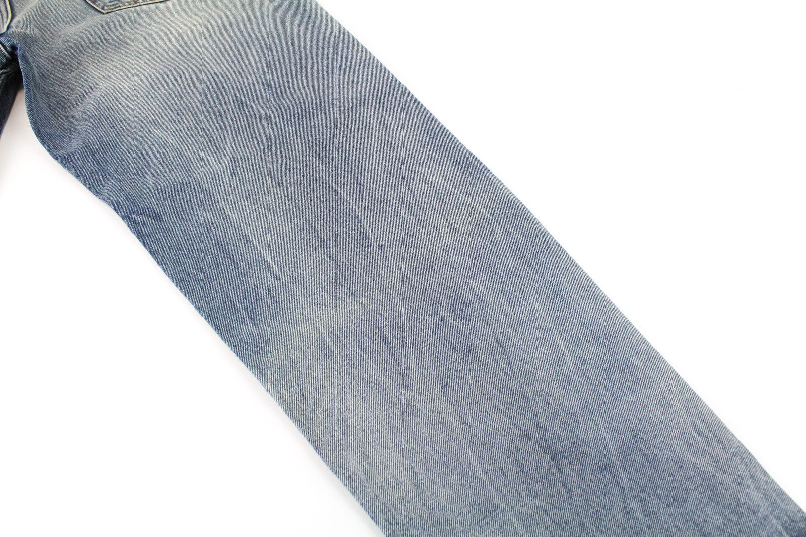 DIESEL Dagh-XP 084ZS Men's Jeans W32/L32 Straight Fit Washed Blue Ripped Cotton