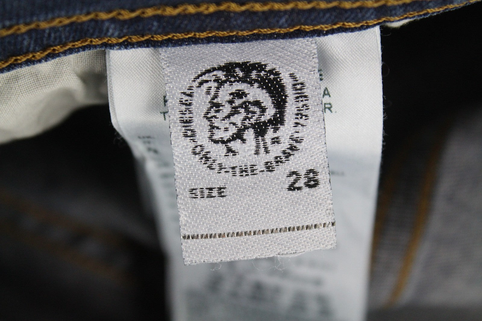 DIESEL Thommer 083AC Men's Jeans W28/L30 Slim Fit Skinny Blue Cotton Ripped