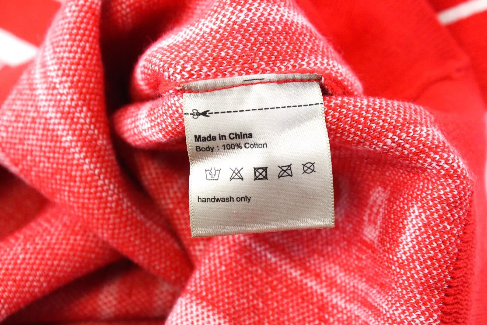 SCOTCH & SODA Ams Blauw Men's Sweater ~XL Red Cotton Patterned Knit Pullover