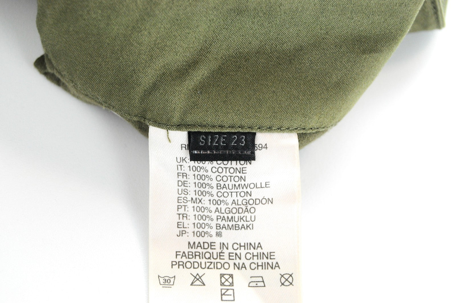 DIESEL Fayza-AA 0EALI Women's Olive Green Trousers 23 Boyfriend Jogger Style