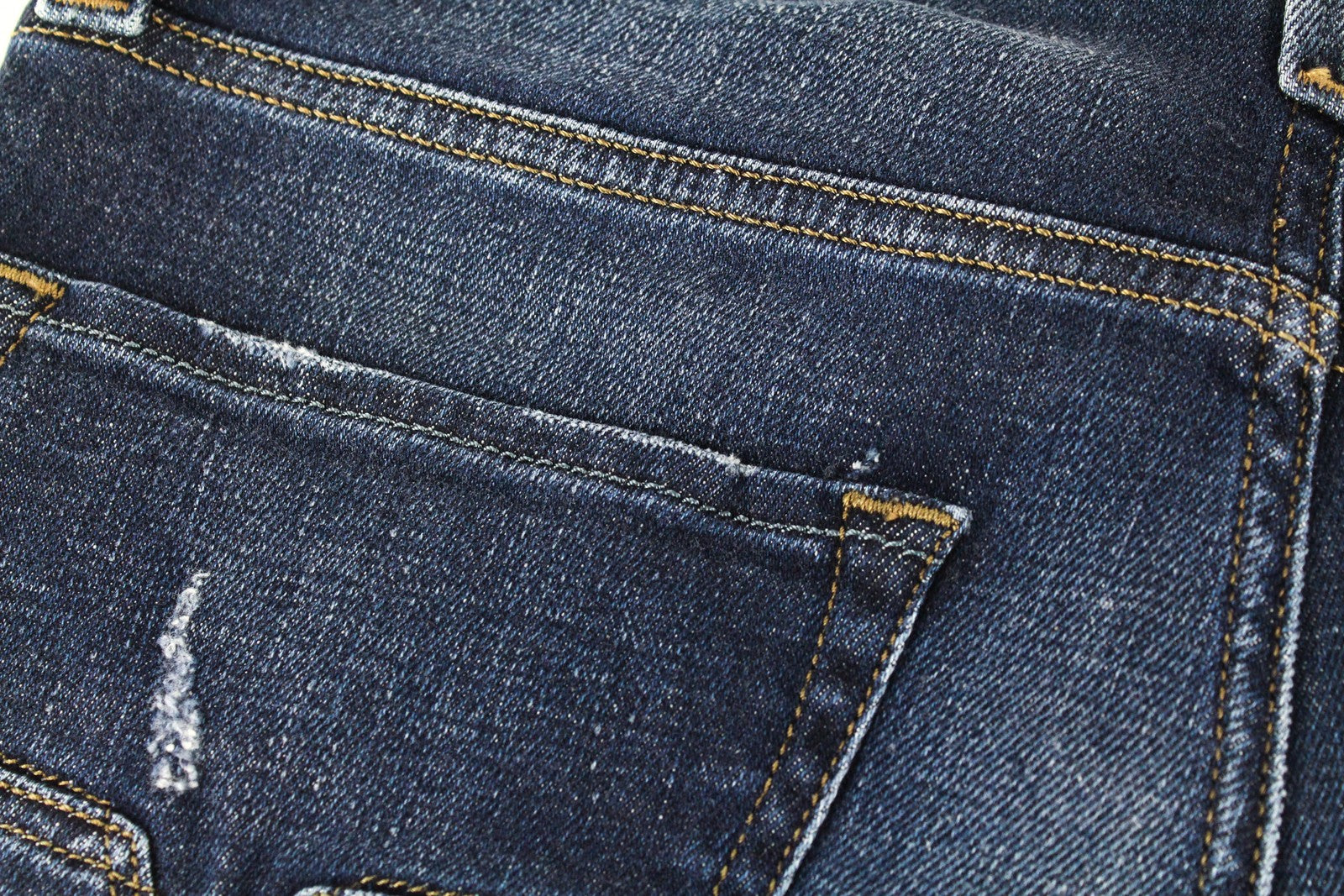 DIESEL Larkee-Beex 084QT vyriški džinsai W26/L30 siaurėjantys, mėlyni, plėšyti medvilniniai džinsai 