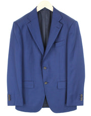 „SUITSUPPLY Napoli“ vyriškas švarkas „UK38R Super 110's“ vilnos mėlynos spalvos, vienaeilis