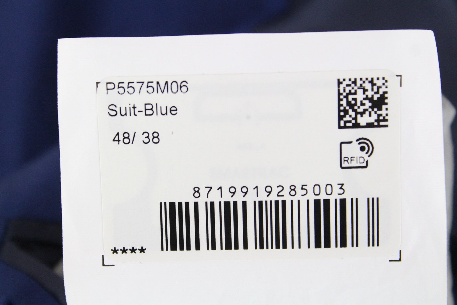 „SUITSUPPLY Napoli“ vyriškas švarkas „UK38R Super 110's“ vilnos mėlynos spalvos, vienaeilis