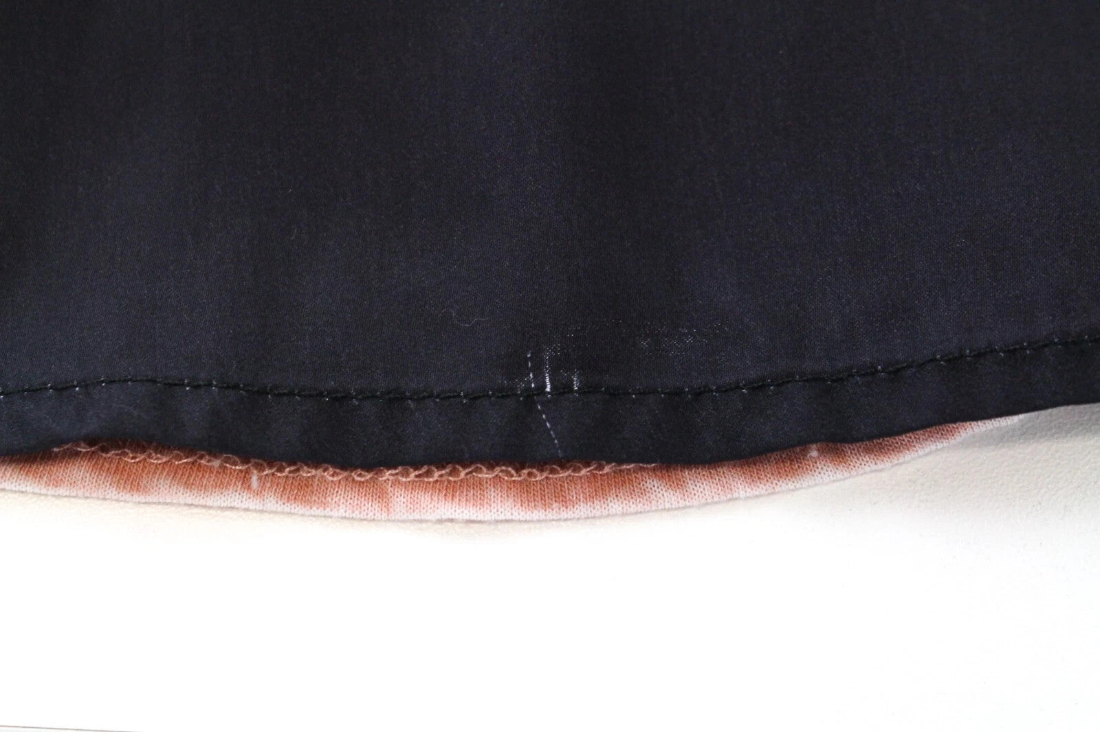 MAISON SCOTCH Women's Tee S Pink Disco Print Cotton Blend 3/4 Sleeve Top