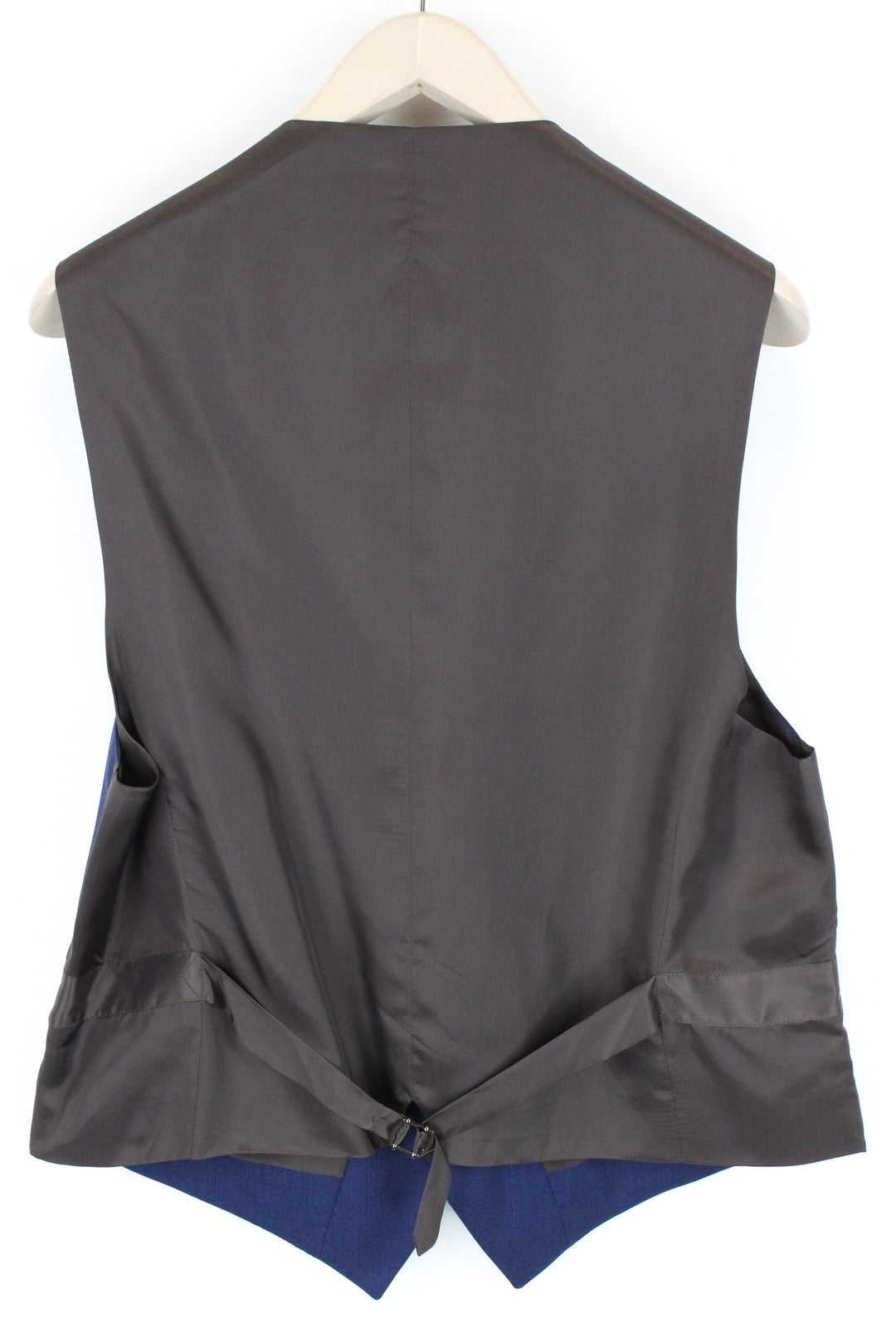 SUITSUPPLY Lazio Men's Suit UK44S Navy Blue Blazer Waistcoat Slim Fit Classic