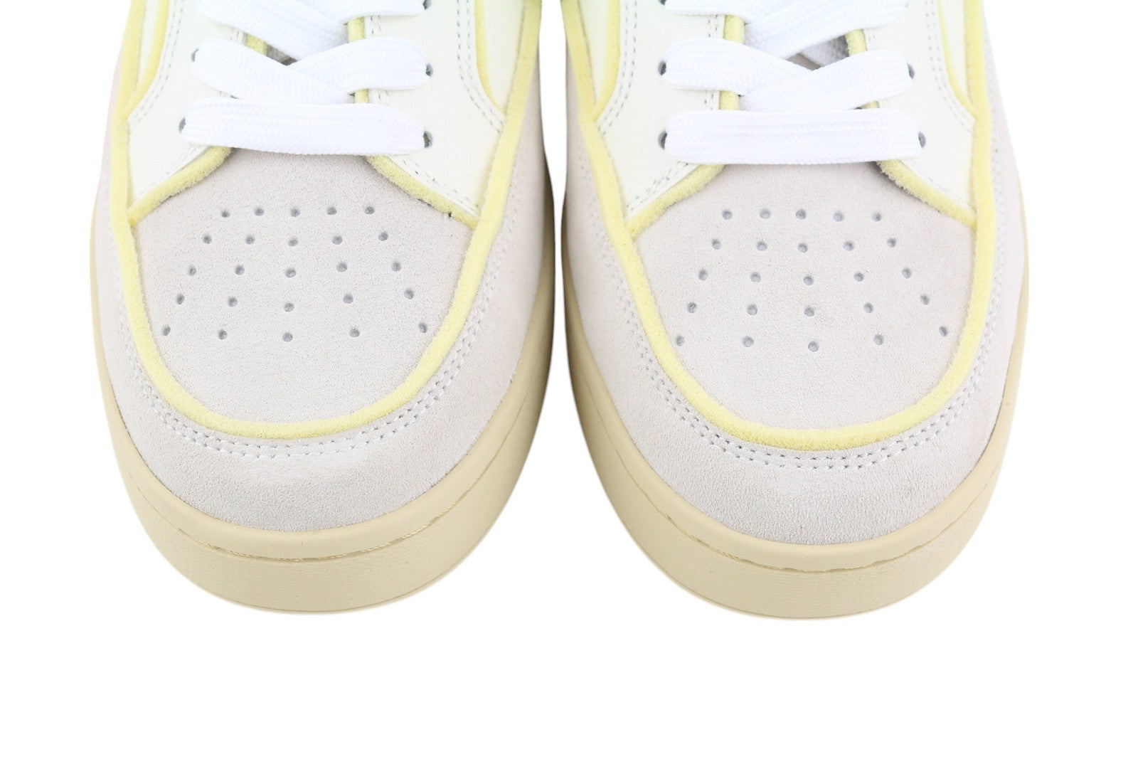 DIESEL S-Sinna Low Men Sneakers EU44 White Leather Low Top Lace Up RRP€160