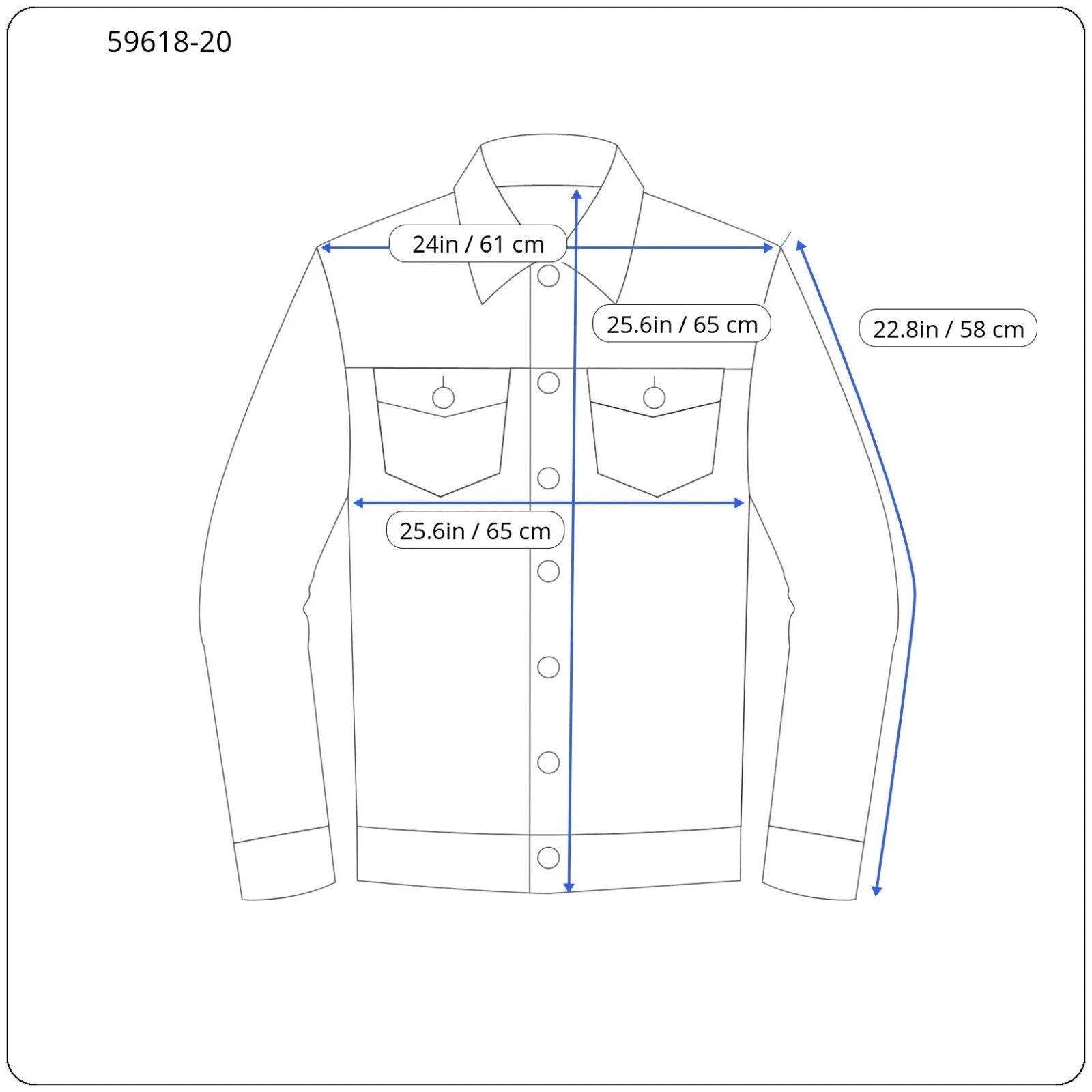 DENHAM Century Trucker Women's Jacket S Blue Washed Cotton Denim Logo