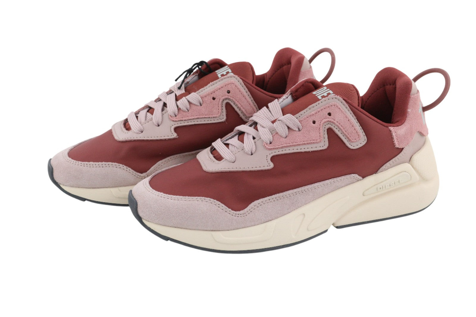 DIESEL S-Serendipity LC Womens Sneakers EU36.5 UK4.5 Lace Up Low Purple RRP€150