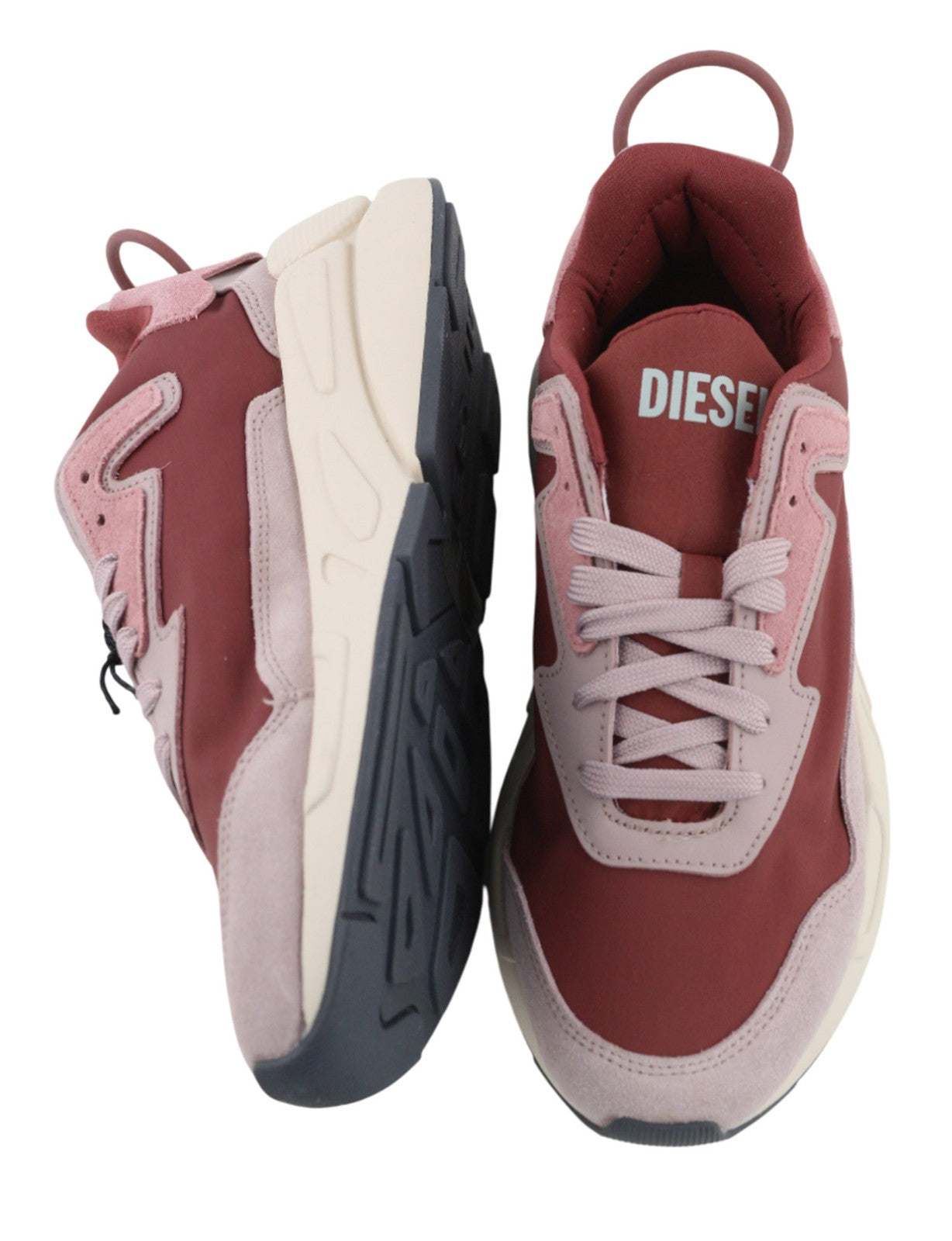 DIESEL S-Serendipity LC Womens Sneakers EU36.5 UK4.5 Lace Up Low Purple RRP€150