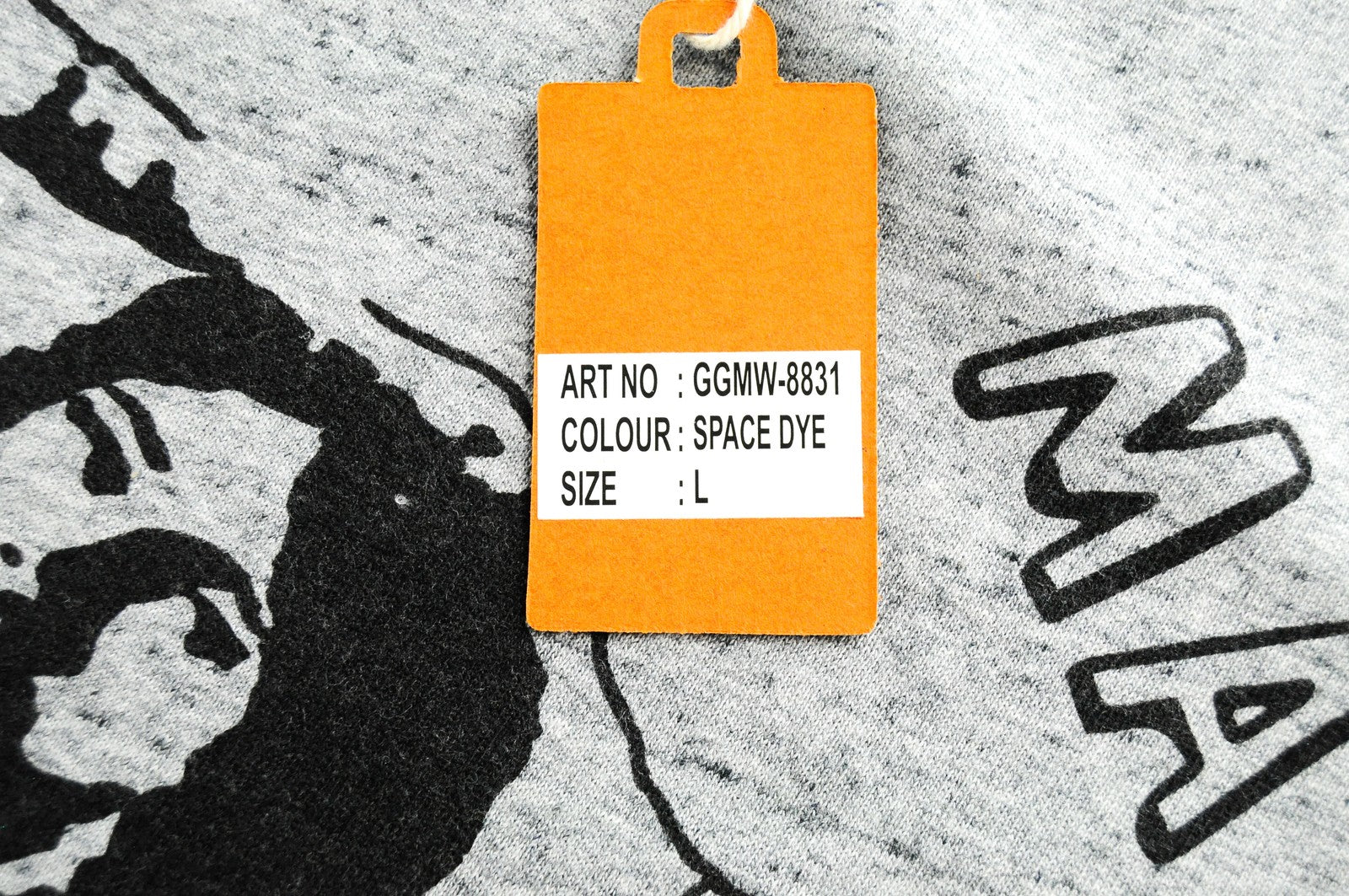 GOOD GENES Sweatshirt L Grey Cotton Blend Long Sleeve Logo Matahari Print