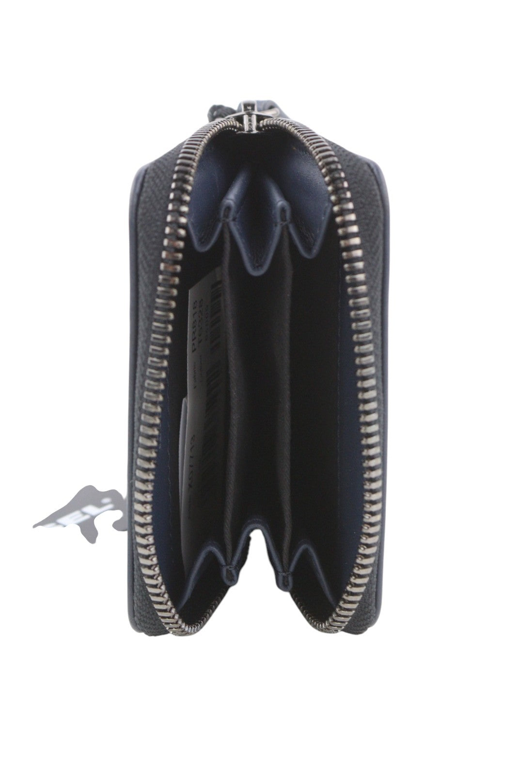 DIESEL Leathergo Japaround Women Wallet OS Dark Blue Zipper Closure RRP€140