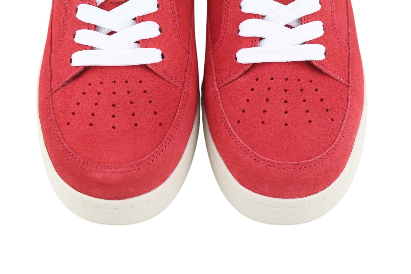 DIESEL S-Sinna Low Men Sneakers EU43 Red Leather Low Top Lace Up Logo RRP€150