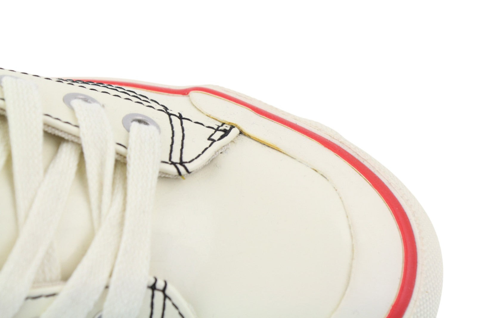 DIESEL A-Athos Mid Womens Sneakers EU36 UK4 White Almond Toe High Top RRP€175