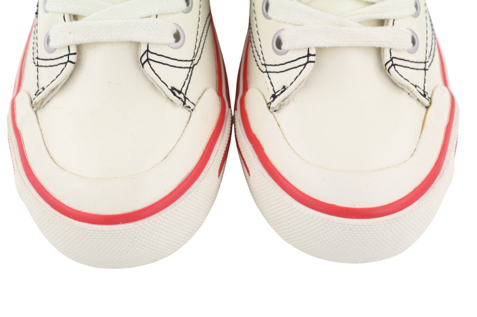 DIESEL A-Athos Mid Womens Sneakers EU36 UK4 White Almond Toe High Top RRP€175