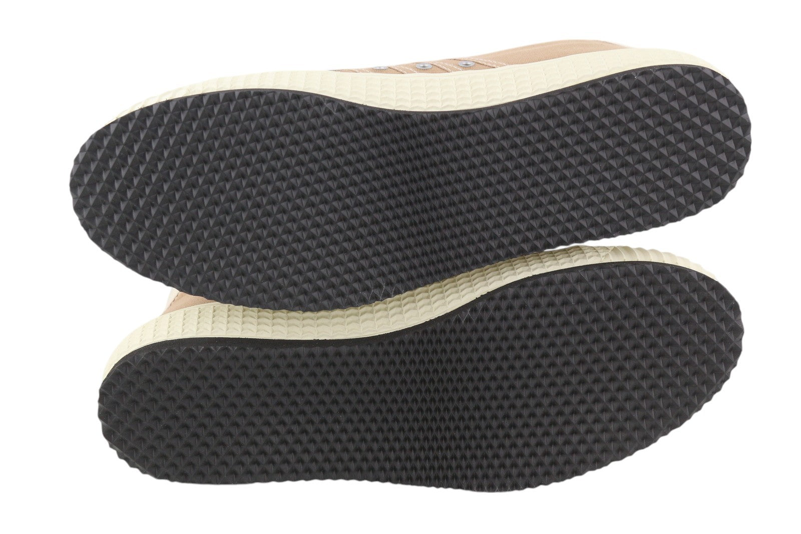 DIESEL S-Yuk MC Men Sneakers EU44.5 Beige Ankle Top Lace Up Almond Toe RRP€120