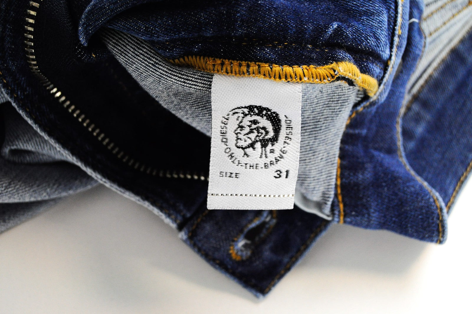 DIESEL D-Istort-SP 085AU Men's Jeans W31/L32 Super Skinny Blue Cotton Stretch