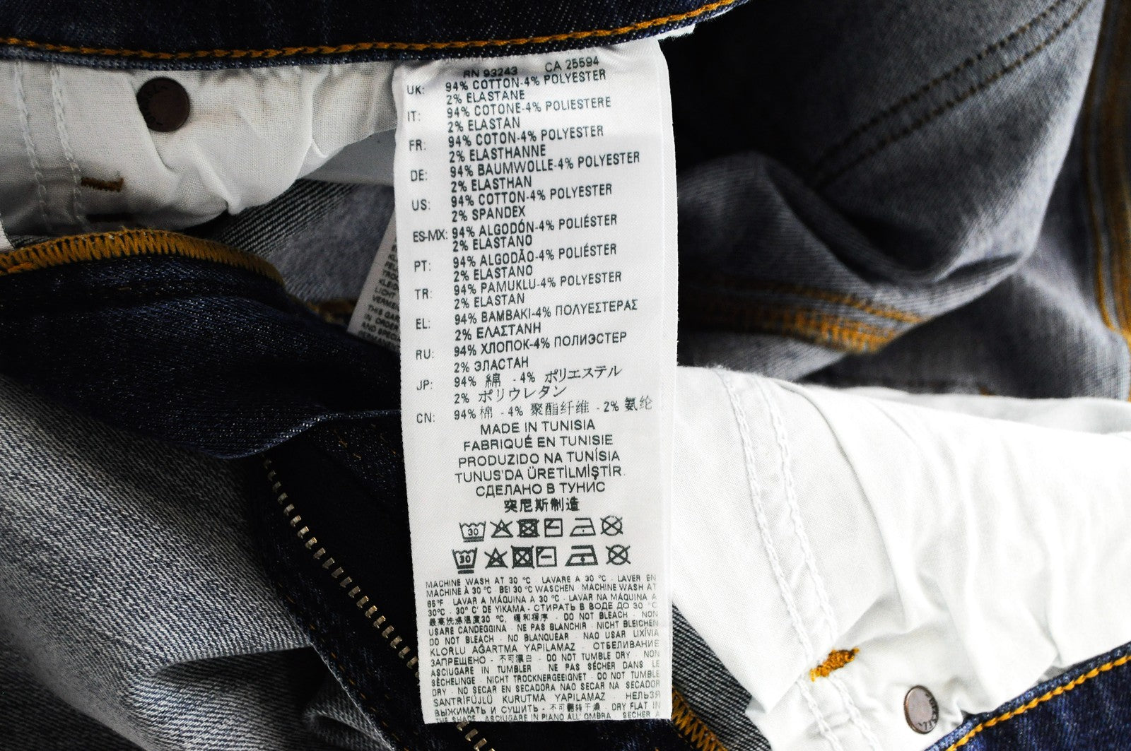 DIESEL D-Istort-SP 085AU Men's Jeans W31/L32 Super Skinny Blue Cotton Stretch