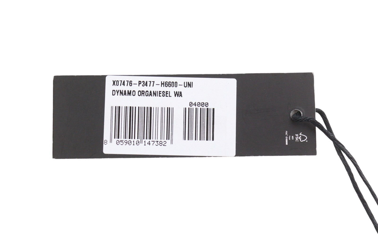 DIESEL Dynamo Organiesel Men Wallet OS Dark Black Denim Look Front Logo Unisex