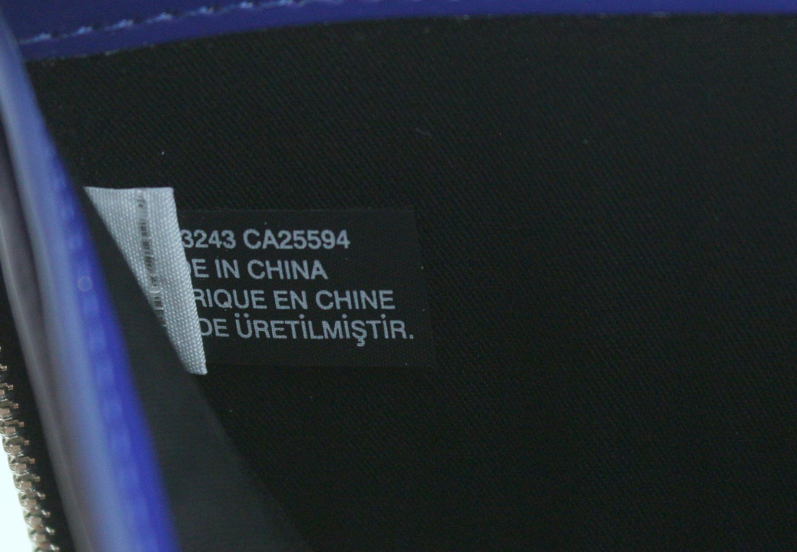 DIESEL Jadda Women Wallet OS Dark Purple Cow Leather Zipper  Violet RRP160