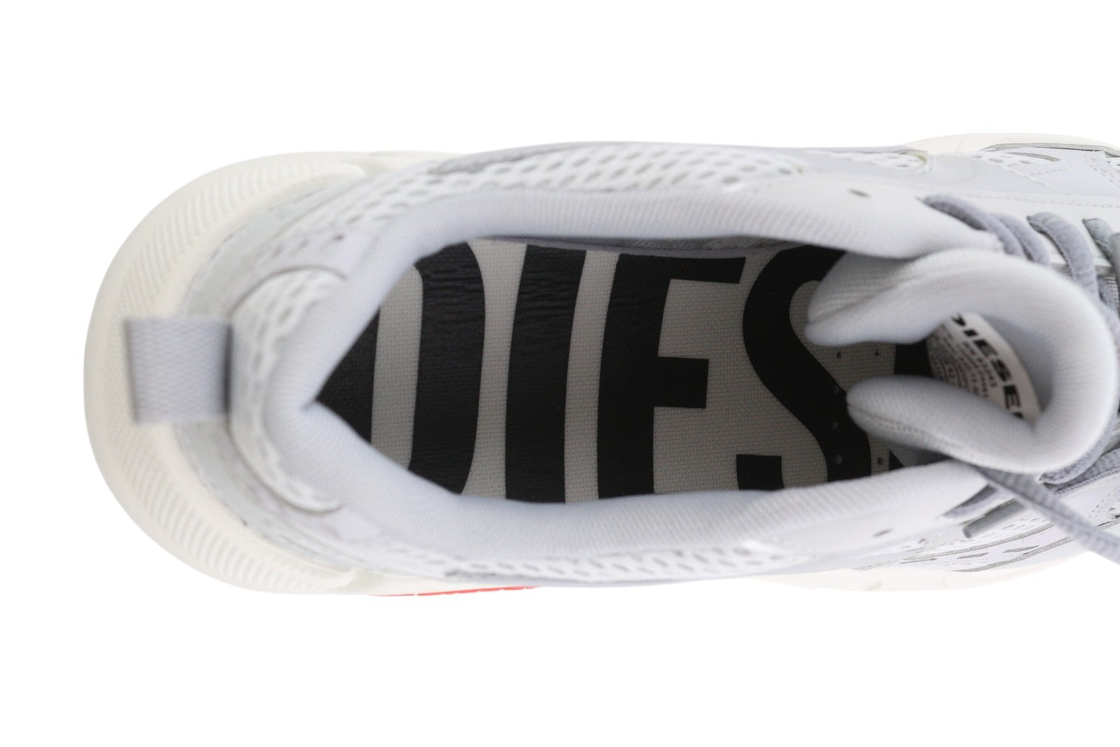 DIESEL S-Serendipity Sport Men Sneakers EU42 Grey Almond Toe Lace Up RRP€150