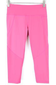 SWEATY BETTY The Power Women's Leggings S Vivid Pink Full Length 27" Stretch